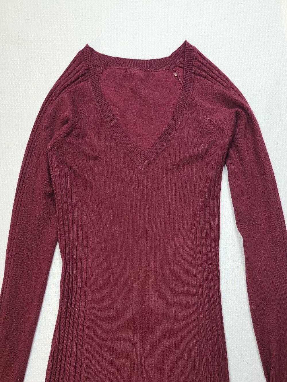 Fred perry womens sweater s/m burgundy